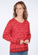Strickpullover Annegret  - red wine