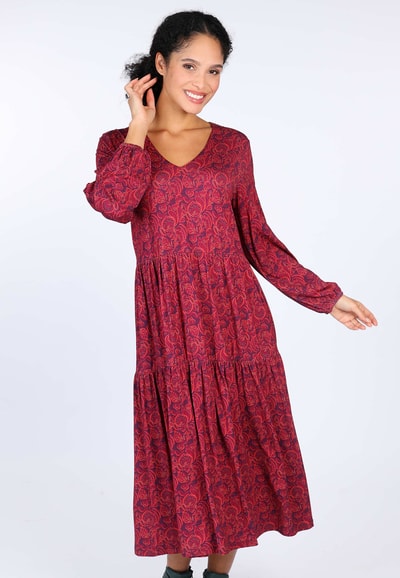 Kleid Nilita  - deep purple