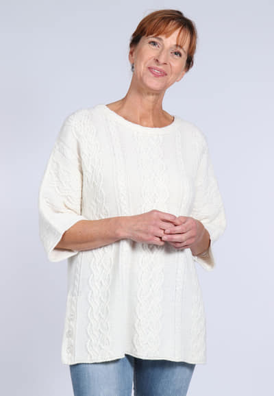 Strickpullover Mitzi - ivory