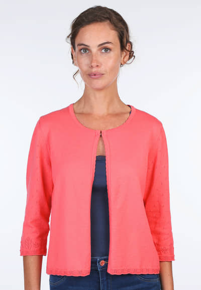 Strickjacke Rixa - rouge