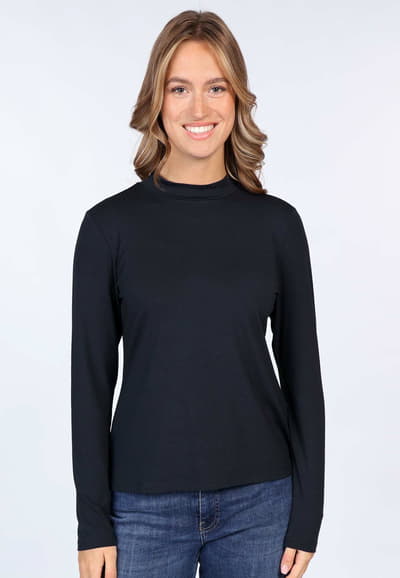 Langarmshirt Olenni  - black