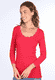 Langarmshirt Lynn  - rubin