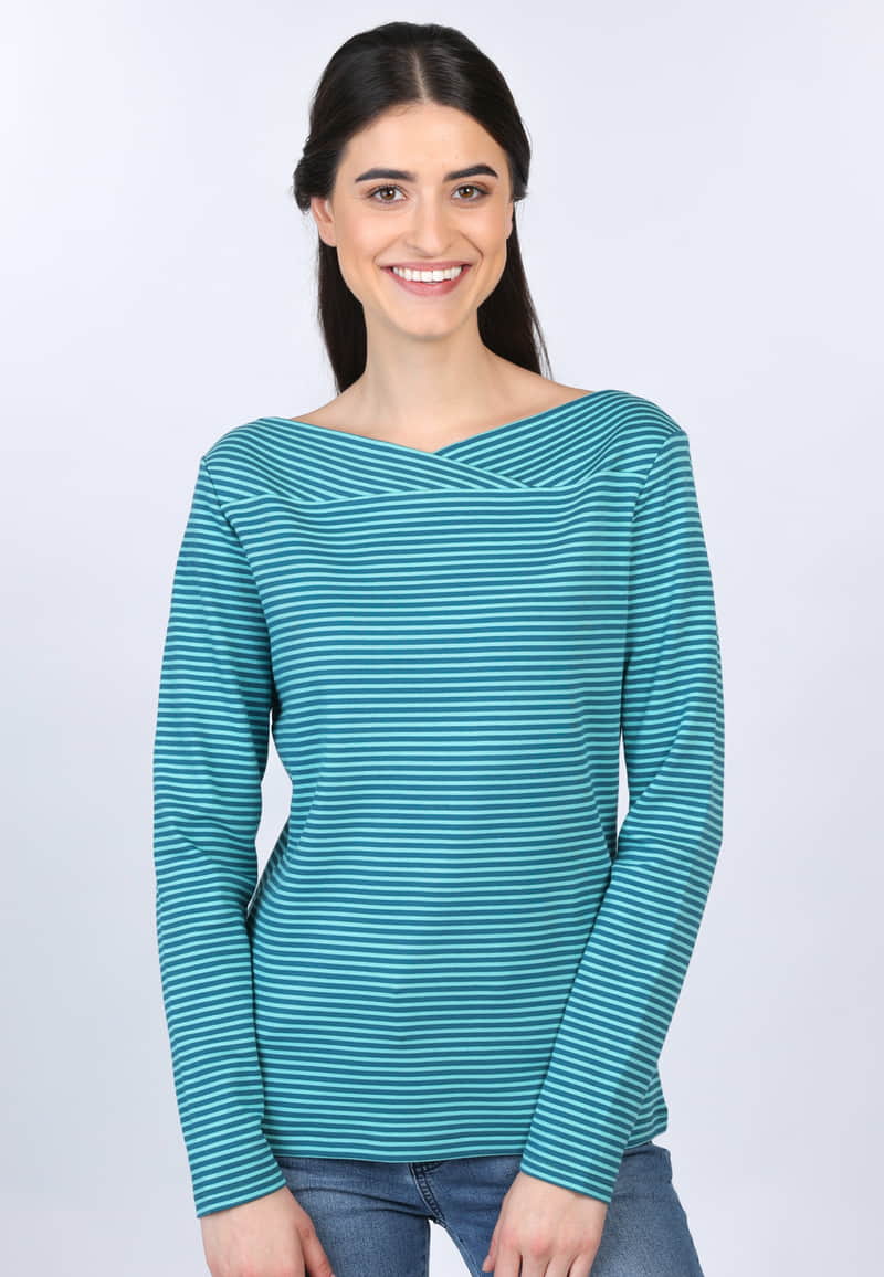 Langarmshirt Kajsa  - lake