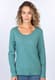 Langarmshirt Sandra  - bottle green
