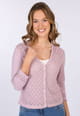 Strickjacke Lisarah  - rose