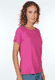 T-Shirt Zoe solid - raspberry