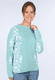 Strickpullover Dorit porcelain - turquoise