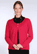 Strickjacke Liesel - cerise