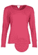 Langarmshirt Sandrali  - rubin
