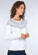 Strickjacke Toanita  - ivory