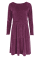 Kleid Lene  - plum