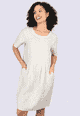 Leinenkleid Rabea dancing dot - sand