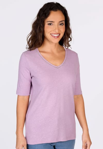 T-Shirt Ninile - pansy