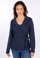 Strickjacke Trudy Ajour  - navy