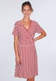 Kleid Camiera stripes - red