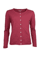 knitted cardigan Lele - burgundy