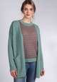 Strickjacke Tati - cool moss