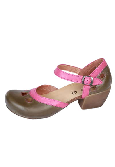 Spangenpumps Leolinee - thyme