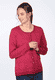 Strickjacke Renee marguerite  - red wine