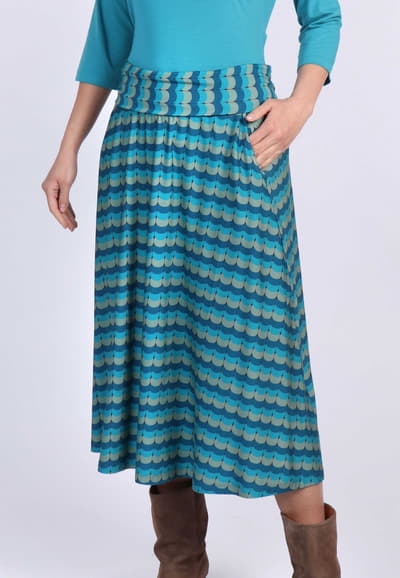 Rock Bine stripe  - deep ocean