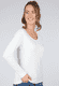 Langarmshirt Malin  - ivory