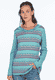 Strickpullover Minni tulip bow - mermaid