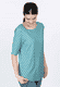 T-Shirt Nini Tulip Bow  - turquoise