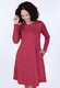 Kleid Thyri - deep purple