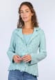 Strickjacke Trudy - turquoise