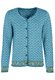 Strickjacke Hedie  - lake