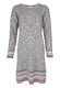 Strickkleid Suri oriental - grey