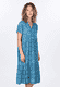 Kleid Embla Ornamental - ocean