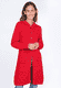 Strickmantel Tia - rubin
