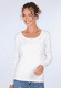 Langarmshirt Malin - ivory