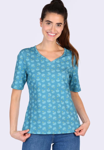 T-Shirt Polina bouquet - peace