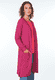 Strickmantel Emma - raspberry