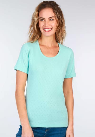T-Shirt Maren  - pastel blue