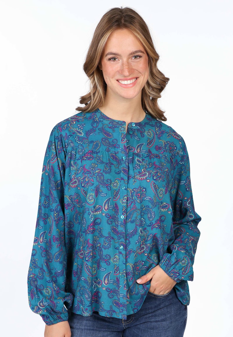 Bluse Joceline  - lake
