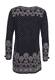 Strickpullover Auguste Ornamen - navy