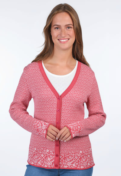 Strickjacke Casiana - magnolie