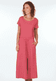 Kleid Malind summer tile - rubin