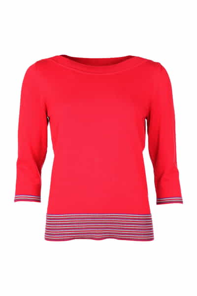 Strickpullover Camilista - red