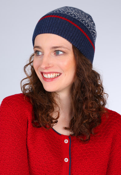 Strickmütze Pinka nordisk  - navy