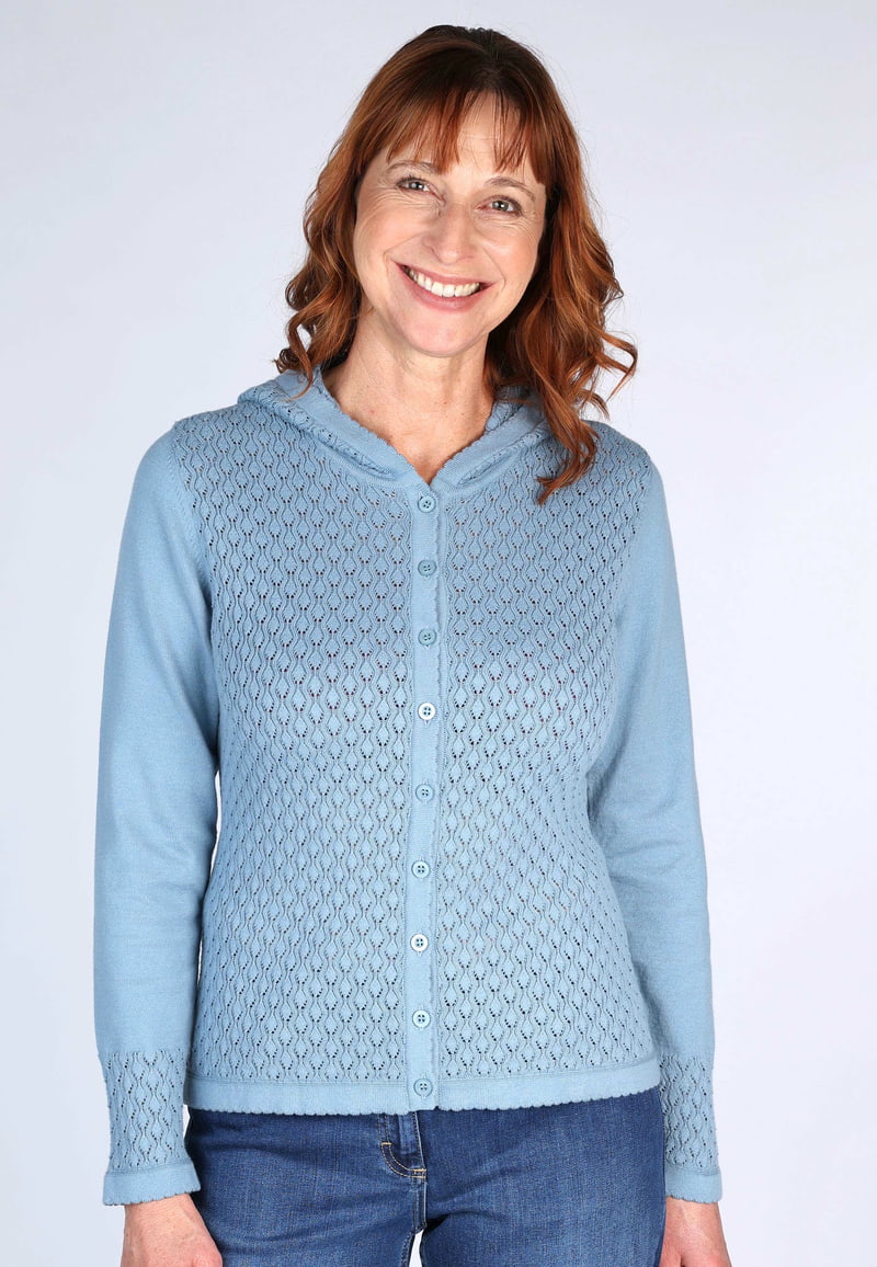 Strickjacke Tammy - blue shadow