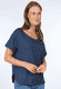 T-Shirt Betzi solid - navy