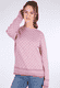 Strickpullover Dorit nordic  - tea rose