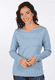 Langarmshirt Kajsara - blue shadow