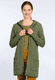 Strickjacke Uta - olive