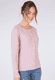 Strickjacke Natascha - rose