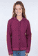 Strickjacke Katleena  - deep purple